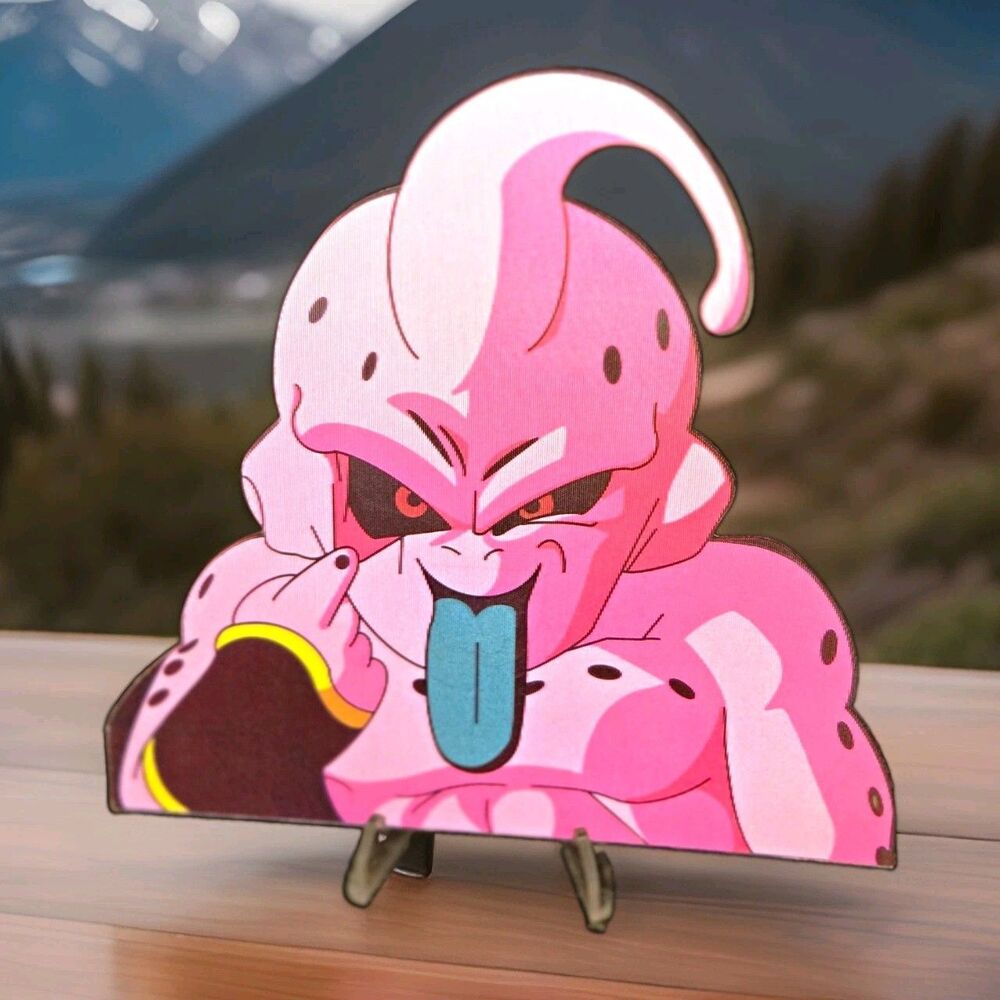 Dragon Ball Majin Buu Kid Buu 3D Motion Lenticular Car Decal Sticker Peeker